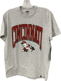 '47 Brand Cincinnati Reds Tee - Gray